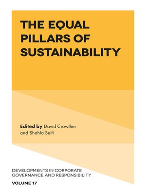 cover image of The Equal Pillars of Sustainability, Volume 17